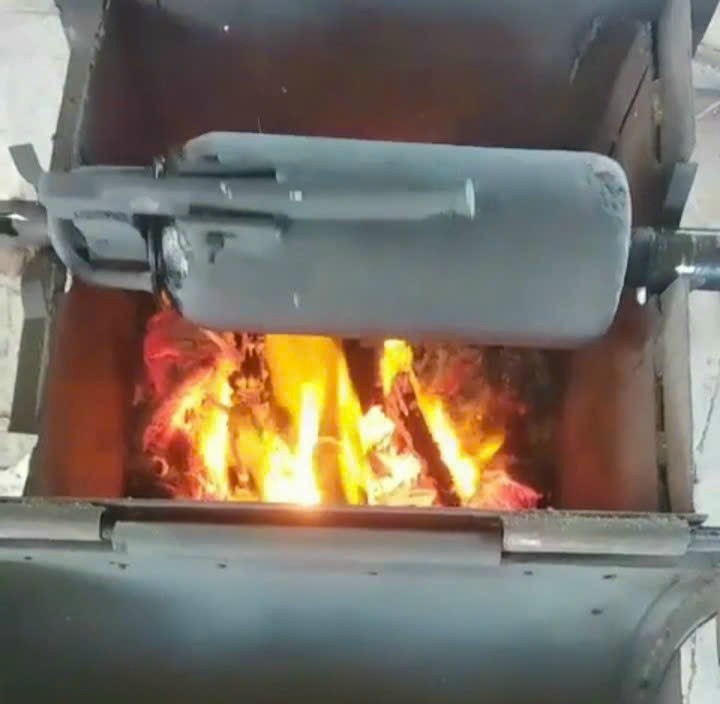 Bánh cốm gạo tím - xốt quốc yến